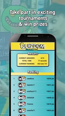 Quizdom android App screenshot 3